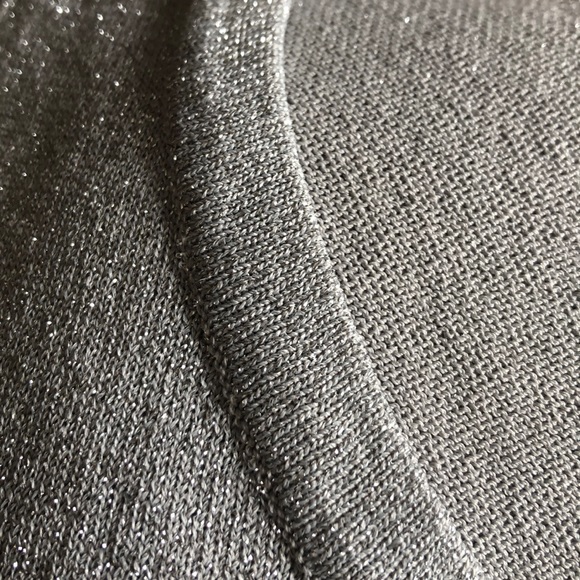 Laura Ashley Metalic Silver ScoopSleevelessTankTop - Picture 12 of 12